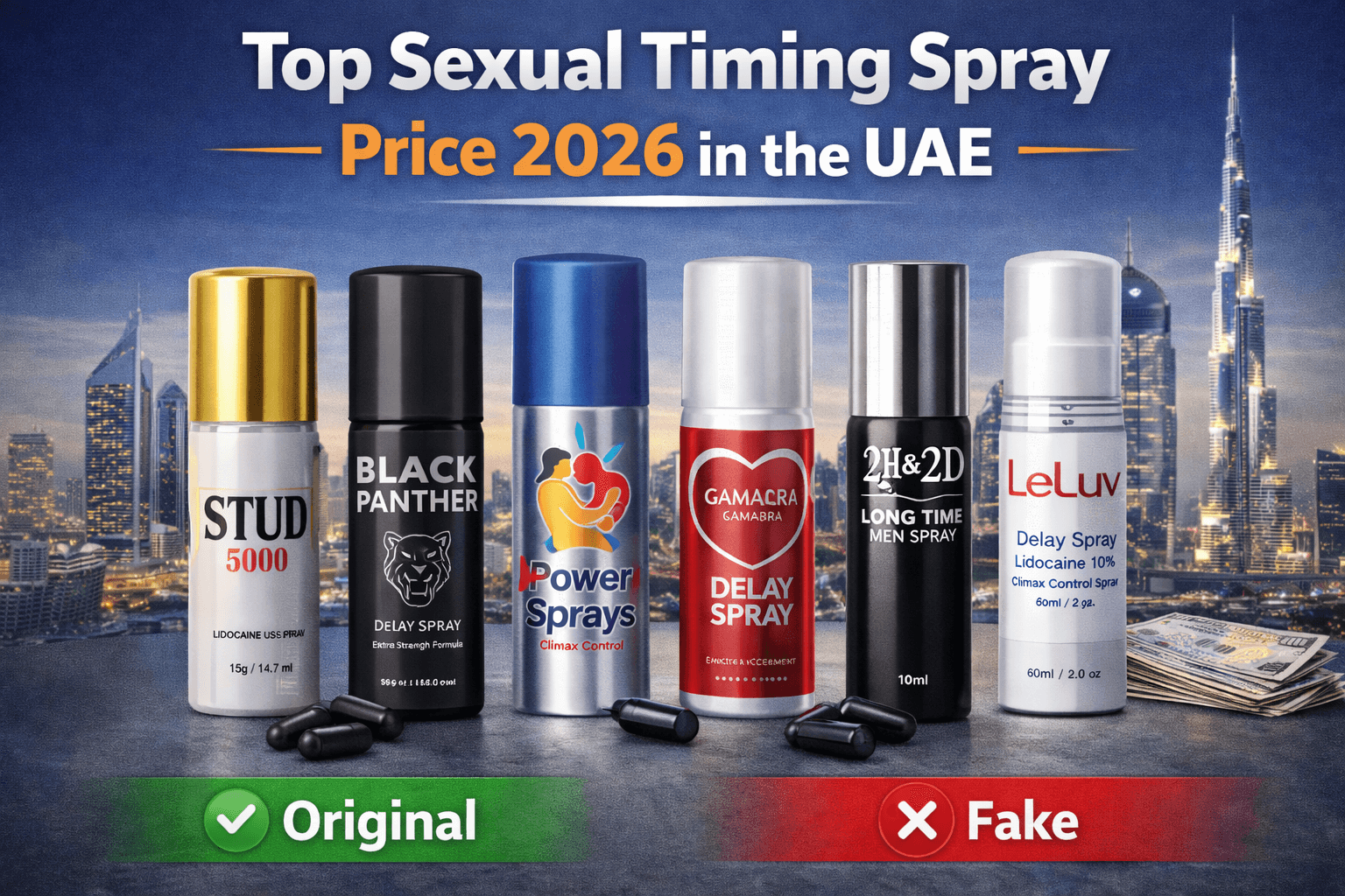 Top Sexual Timing Spray Price 2026 in the UAE 