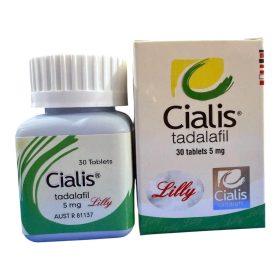 Cialis 5mg Tadalafil 30 Tablets Bottle and Box UAE
