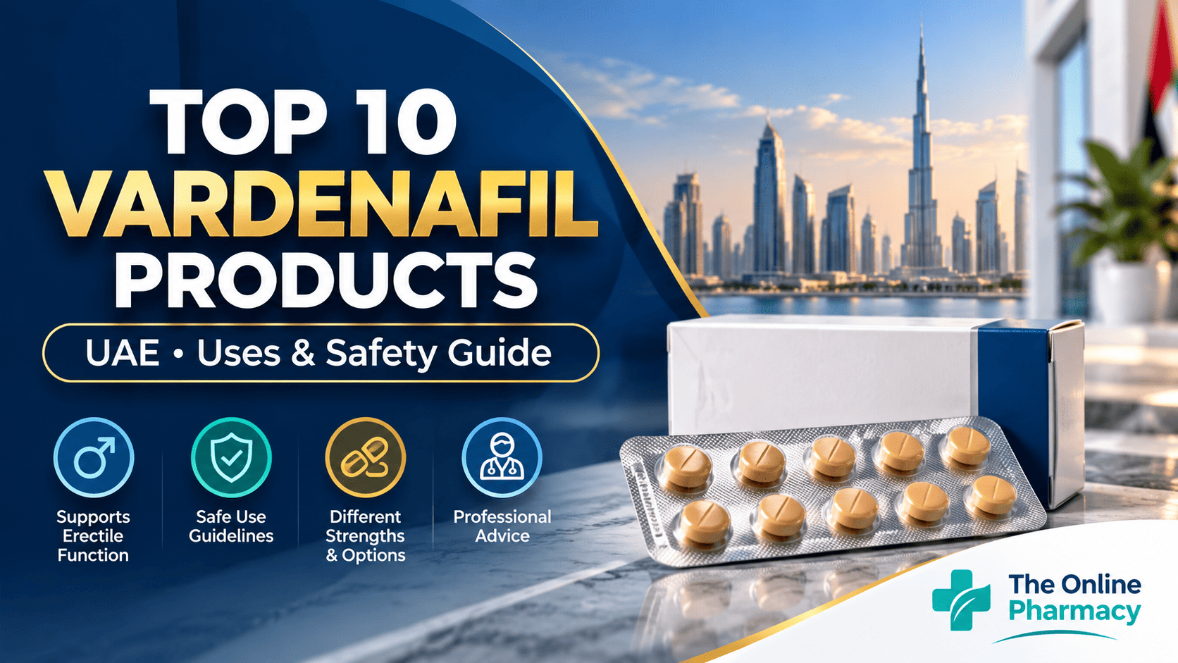Top 10 Vardenafil Products in Dubai